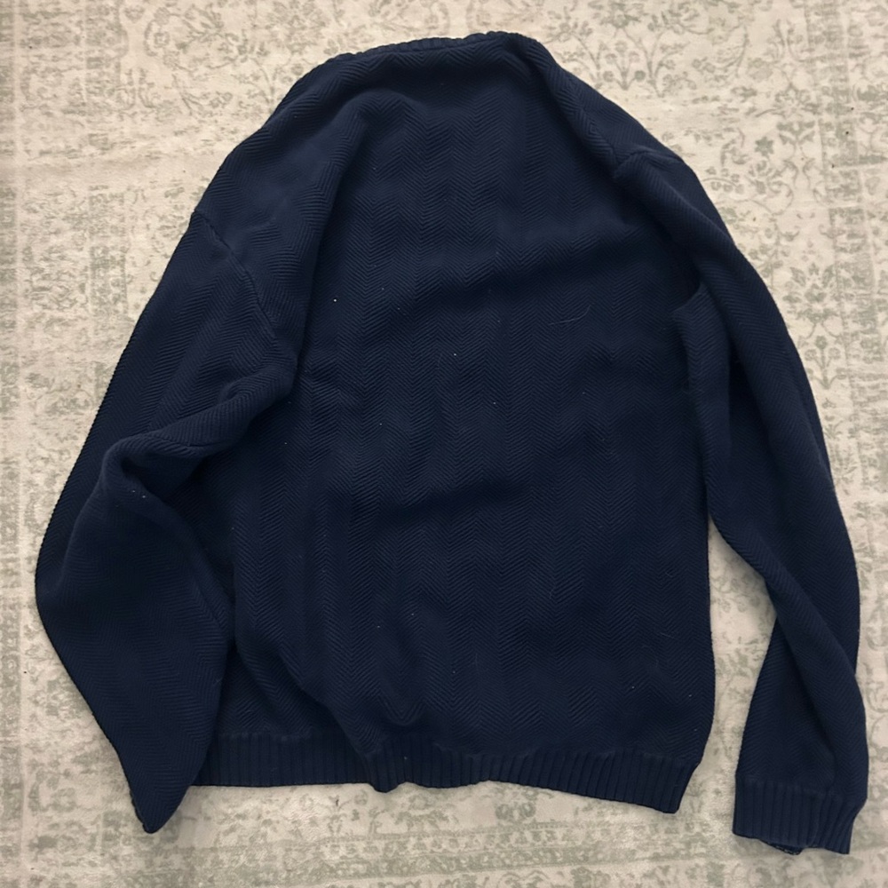 Urban outfitters champs knit sweater navy
